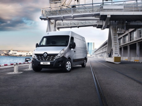 3/4 avant Renault Master 3