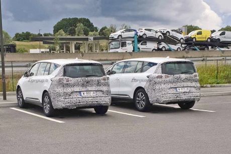 renault espace 5 restylé arrière spyshot