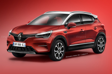 Renault Captur "2" (2020) illustration par Didier RIC
