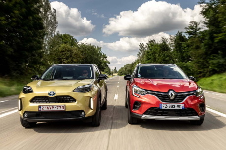 Captur hybride vs Hyundai Kona