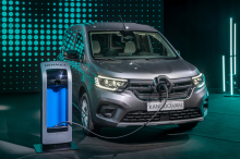 renault kangoo e-tech électrique chargeur