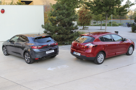 Renault Mégane 4 vs Renault Mégane 3 vue arrière