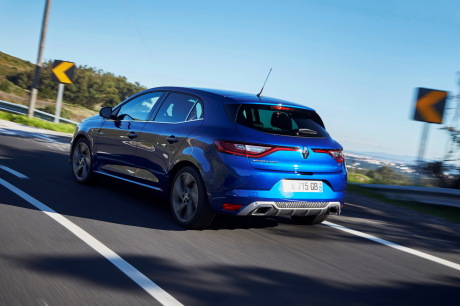 Renault Mégane GT 2016 vue arrière