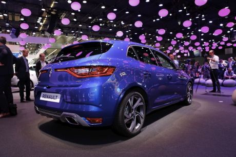 vue arrière renault mégane gt 2016