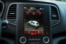 Renault Mégane RS EDC zoom ecran Multi Sense
