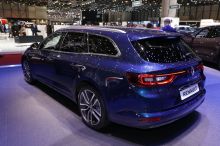 Renault Talisman Estate bleue vue arrière