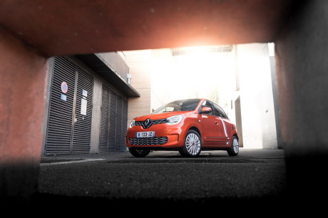 twingo electrique vue avant
