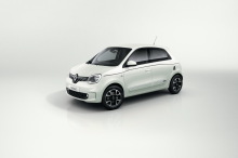 Renault Twingo 2019 restyl̮̩̉̉e vue avant blanc Quartz