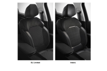 Renault Scénic restylé selleries sièges avant SL Limited Intens