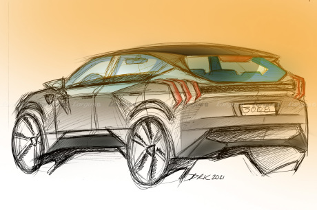 Peugeot 3008 3 arrière
