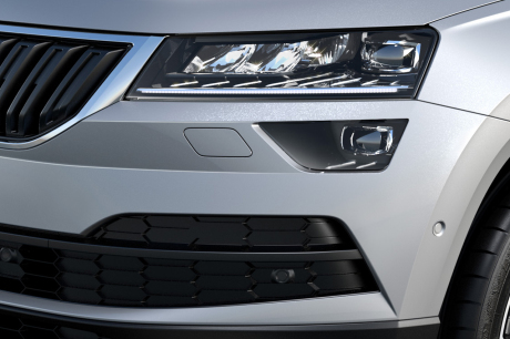 Skoda "Arona" vue avant gris