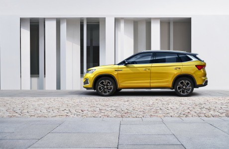 Skoda Kamiq GT vue de profil