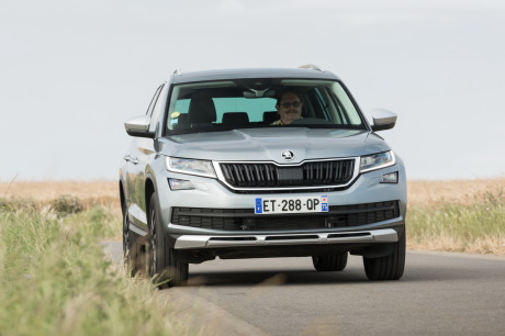 test skoda kodiaq scout