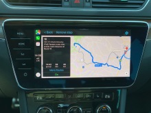 Ecran Apple CarPlay Skoda Superb Scout 2019
