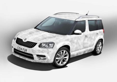 Skoda Yetit fourrure