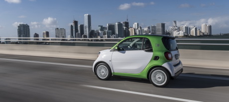 smart electrique 2017 sur autoroute