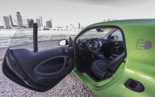 porte ouverye sur la smart electrique 2017