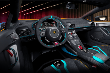 Lamborghini Huracan Super Trofeo Omologata planche de bord