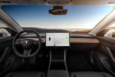 tesla model 3 intérieur