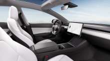 tesla model 3 2021 interieur