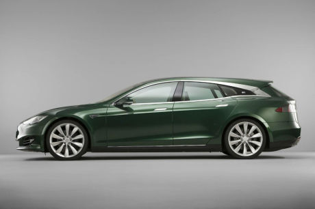 tesla model S shooting brake
