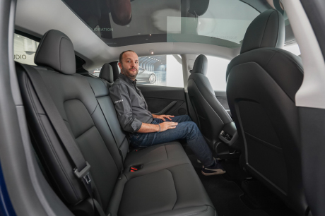 tesla model Y 2021 habitabilité