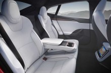 Tesla Model S intérieur arrière