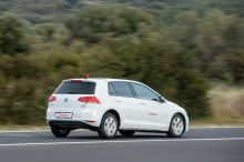 Test de pneus hiver 2019 Volkswagen Golf 7 freinage sec