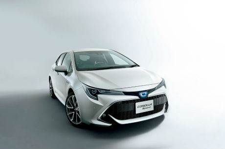 Toyota Corolla 2019 vue avant blanche