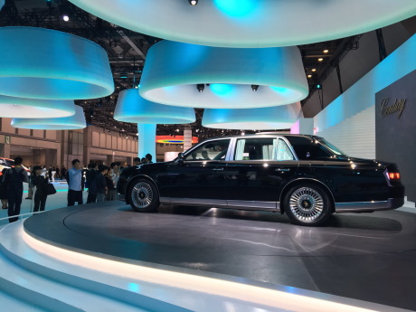 toyota century 2017 au salon de tokyo