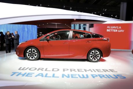 profil toyota prius 2015 au salon de francfort