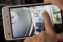application réalité augmentée toyota