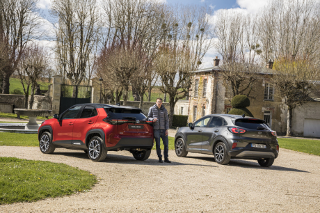 match suv urbains yaris cross puma