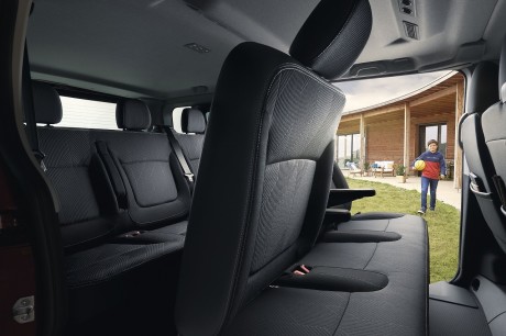 Renault Trafic intérieur arrière