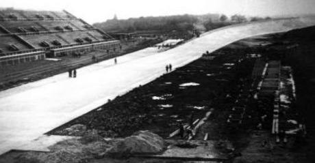 Autodrome de Linas-Montlhéry construction