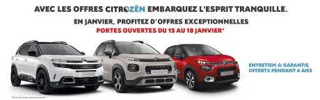 citroën portes ouvertes janvier 2021
