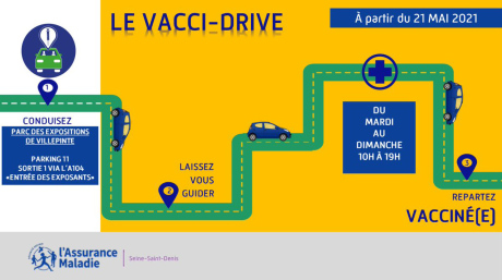 vaccidrive villepinte