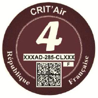 Vignette grise Crit'Air 5