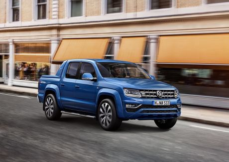 vue avant Volkswagen Amarok (2016)