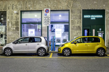 volkswagen e-Up recharge