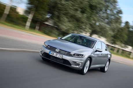 vue avant de la volkswagen passat gte