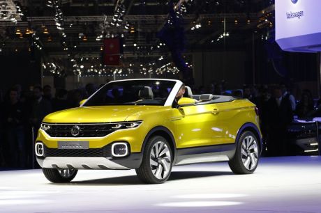 Volkswagen T-Cross Breeze concept 2016 vue avant salon de Genève