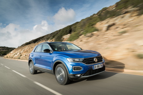 essai t-roc sur route