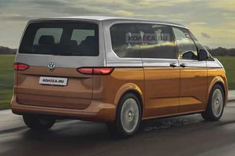 illustration Nikita Chuicko Volkswagen Multivan T7