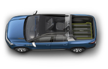Volkswagen Tarok Concept vue de dessus
