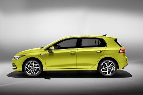 Profil droite gauche Volkswagen Golf 8