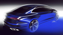 illustration design nouvelle Volkswagen Passat 2019 NMS vue avant