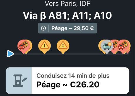 waze péages
