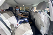 Wey coffee rear seats
