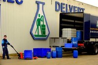Evacuation de déchets vers un centre de recyclage